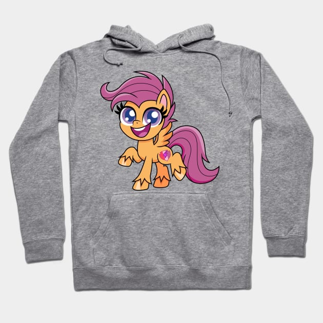 Pony Life Scootaloo Hoodie by CloudyGlow